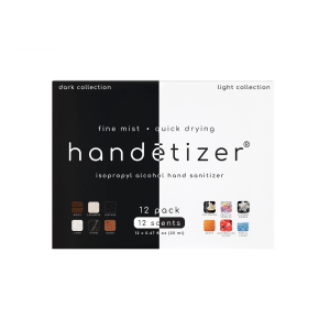 Front facing view of the handētizer Signature Discovery Twelve pack